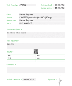 CJC 1295 + Ipamorelin (No DAC) (5mg/5mg)